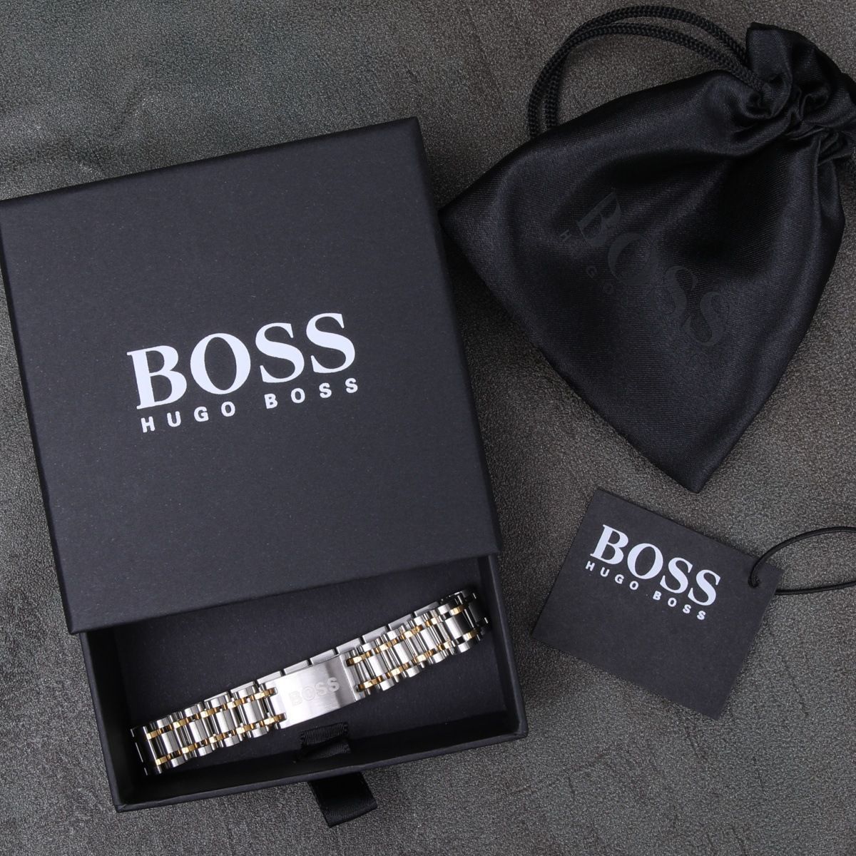 Hugo Boss – ლუქს კლასის ტრენდული მამაკაცის სამაჯური