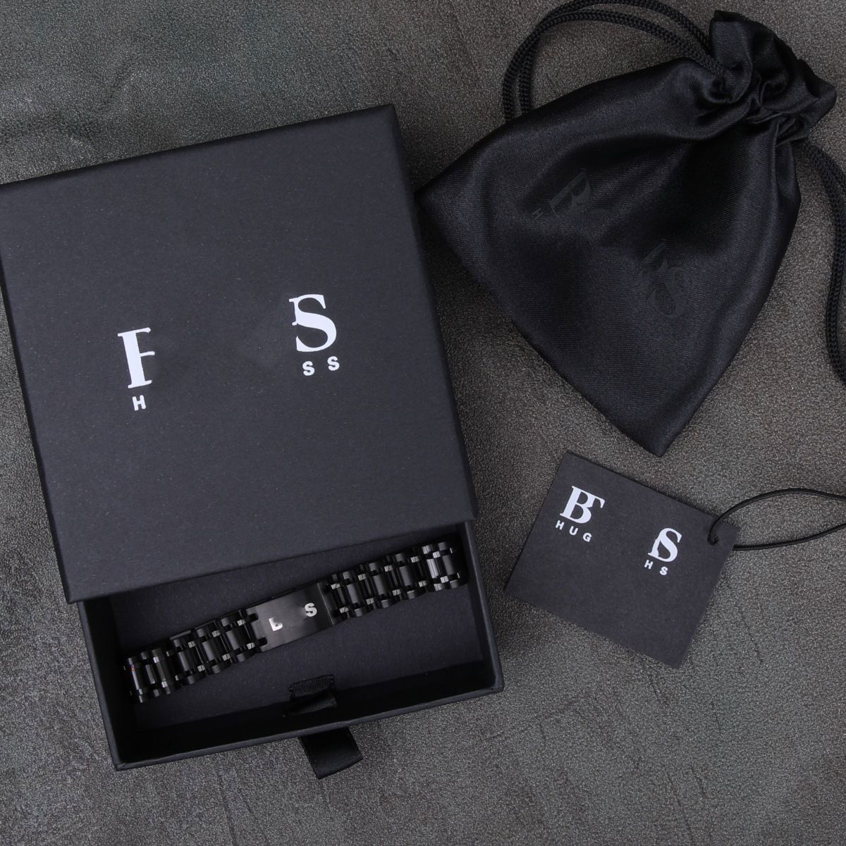Hugo Boss – ლუქს კლასის ტრენდული მამაკაცის სამაჯური