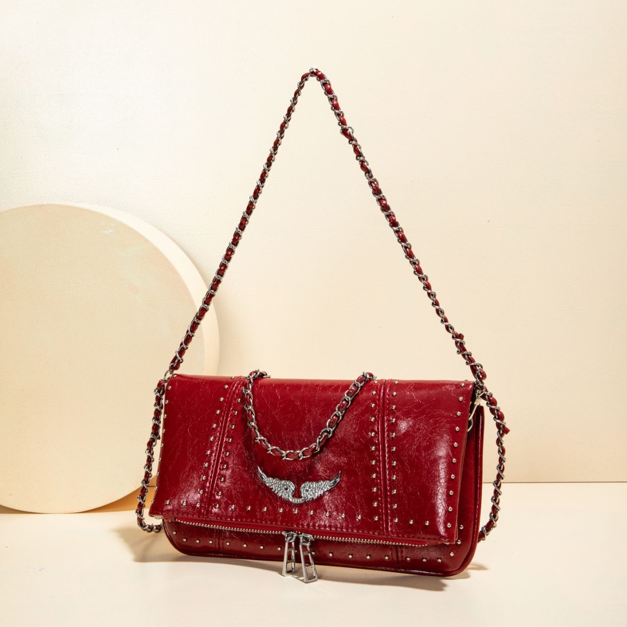 Zadig & Voltaire – ტყავის ექსკლუზიური ტრენდული ჩანთა